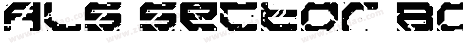 ALS Sector Bold字体转换